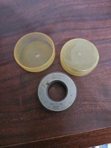 Mitutoyo Ring Gauge 25mm 177-139 177-139