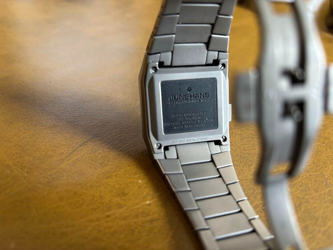 JUNGHANS Mega 1000 All Titanium Men's Digital | eBay JUNGHANS Mega 1000 All Titanium Men's Digital | eBay