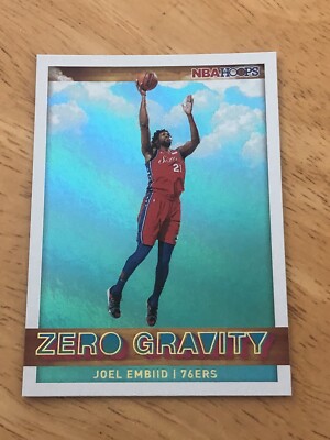 2019-20 Panini NBA Hoops Zero Gravity Joel Embiid #19