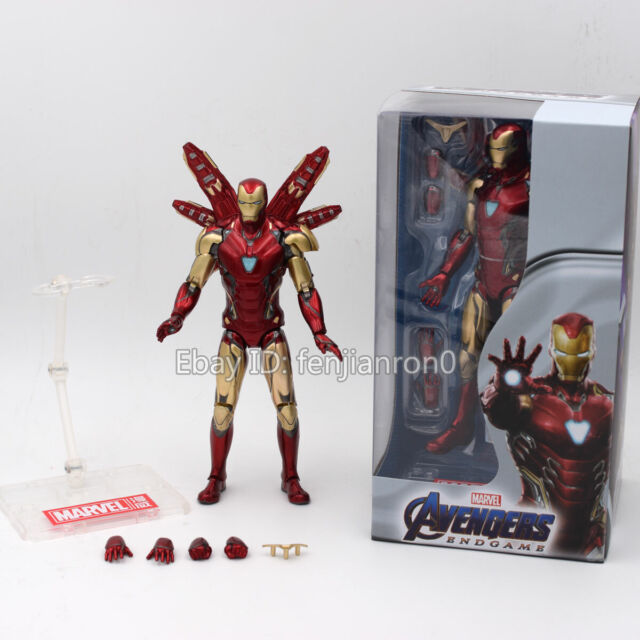 Zd Toys 1//10 Iron Man Mk2 Mark II 18cm Collectible Mini Action Figure Model Toys