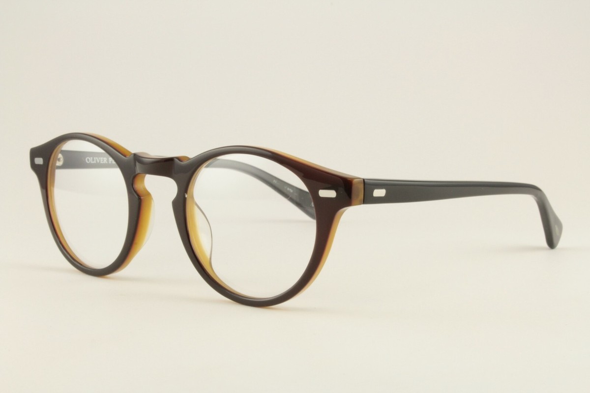 Authentic Oliver Peoples Gregory Peck OV5186 1007 Brown Black