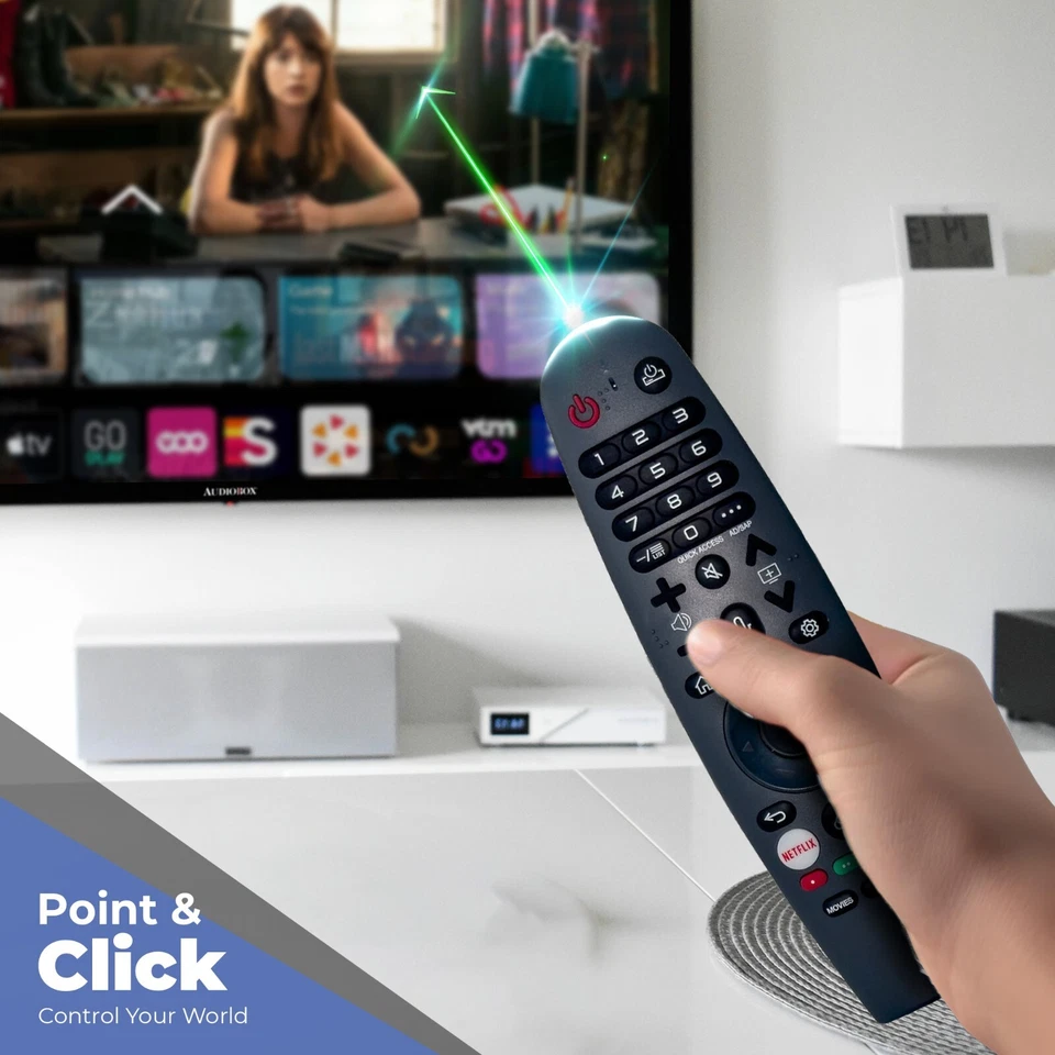 Audiobox 32” Smart LED TV 1080p Full HD webOS Hub WiFi Bluetooth HDMI ARC 12V - Image 2 of 4