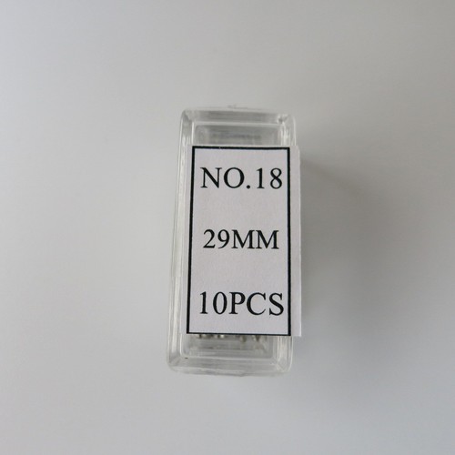 1.2mm Stainless Steel Open Ends Pins 12mm-29mm Watch Band Cotter Pin AB617.12 - Picture 3 of 3