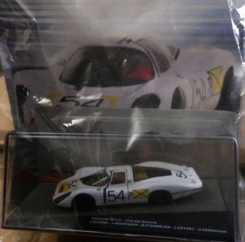 PORSCHE RACING IXO-COLLECTIONS 1/43 N°22 Porsche 907LH - 1968 neuf - Foto 4 di 8