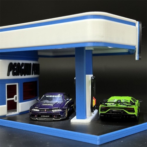 1/64 Scale Model Penguin Petrol Display Generic Petrol Station Model - Picture 3 of 11