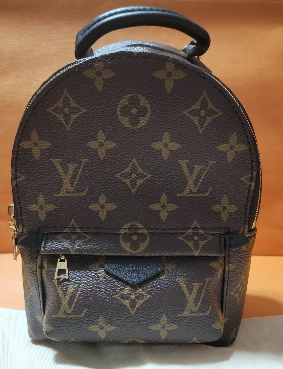 backpack palm spring mini Louis Vuitton springs – Ictreasuresk Color:Khaki/Sand Color_silver lipstick oil leather Gothic Bunny Macabre Punk The quilted