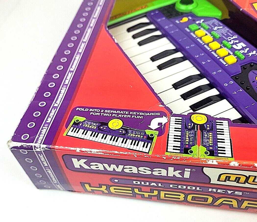 Kawasaki Dual Cool Keys Foldable Toy Keyboard Piano Kids Toy