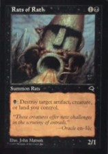 Rats of Rath - Tempest: #150, Magic: The Gathering Nm R136