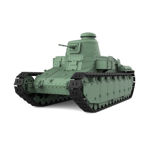 SSMODEL SS32657 1/32 Kit Modelo Militar Francia Chare D1 Tanque Ligero - Imagen 2 de 5