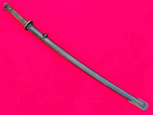 Espada militar japonesa 95 tipo ejército samurai katana número de serie hoja FullTang - Imagen 15 de 15