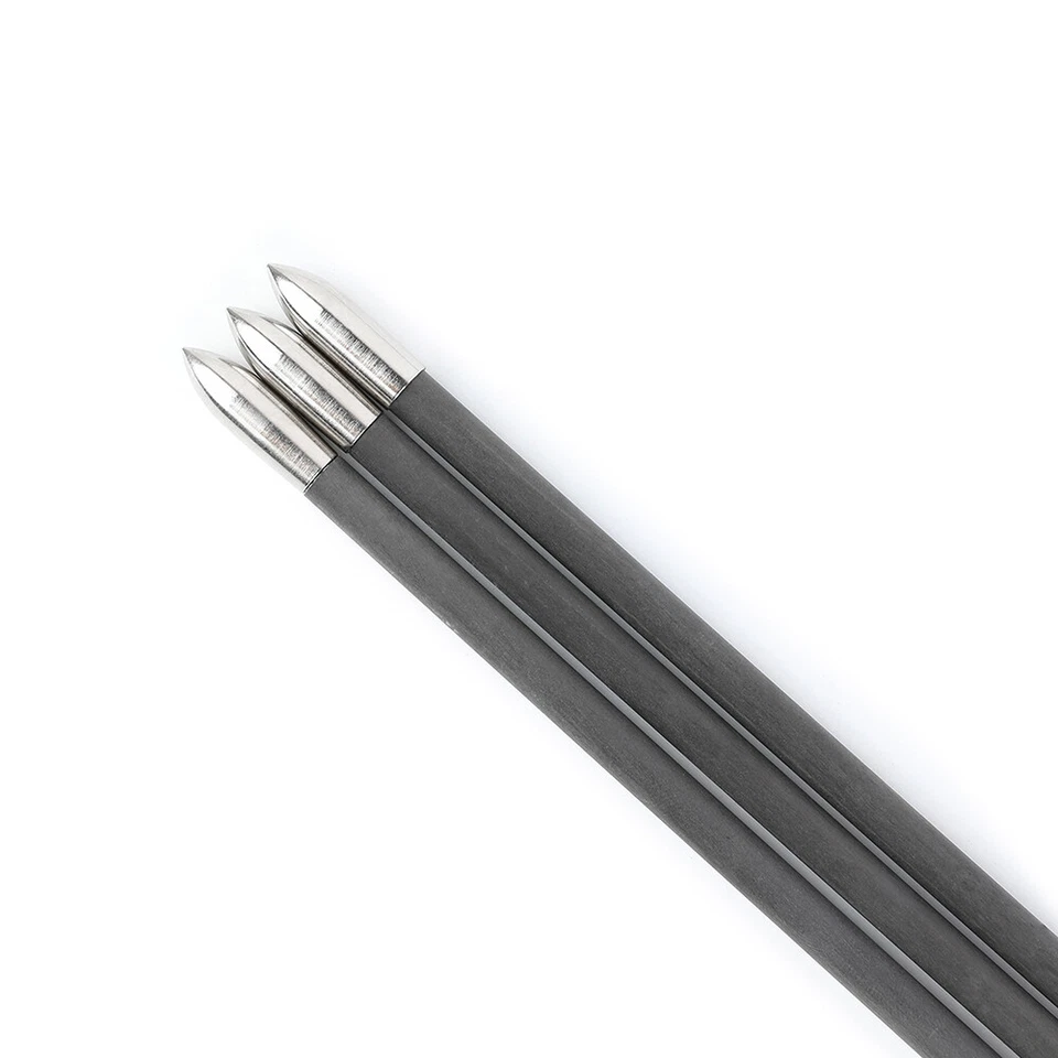 12X Archery Arrowhead 60-120gr Insert Point ID4.2 Arrow Shaft Bow Target Hunting - Image 3 of 4