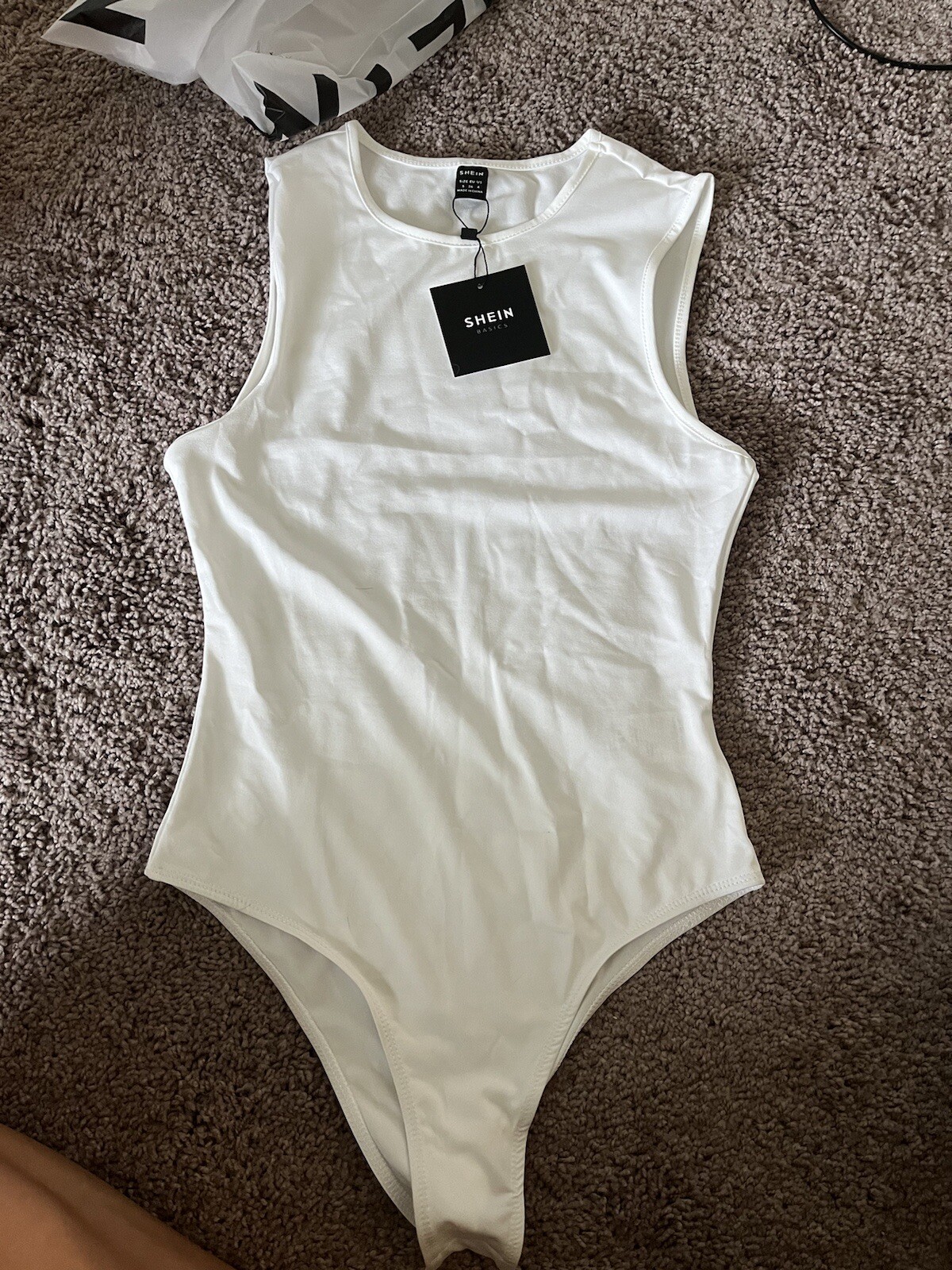 Shein White Bodysuit | eBay