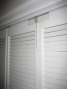 Bi Fold Door Lock Polycarbonate Bedroom Closets Pantry Baby Proof