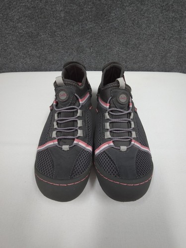 J-41 Hiking Water Shoes Womens 7.5 Vegan Upper Cushioned Traction Sole Gray Pink - Picture 2 of 11