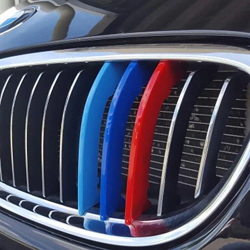 Zierleiste Grill Abdeckung Dekor Leiste Clip Für BMW 3er E90 E91 2005–2011 - Bild 2 von 10