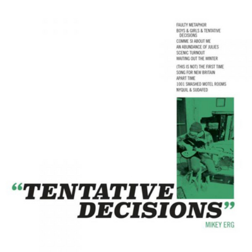 Mikey Erg Tentative Decisions (CD) Album