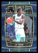 2021-22 Select Blue Prizm #78 JT Thor: Charlotte Hornets RC