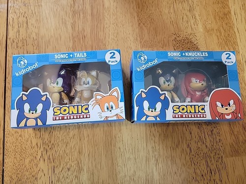 Sonic and Knuckles + Sonic And Tails Mini Figuren 2 Stück Kidrobot - Bild 1 von 10