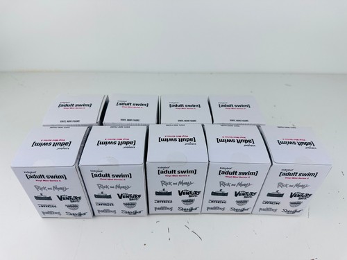 Kidrobot x Adult Swim Vinyl Mini Series 2 Lot of 9 In Box - Picture 3 of 3