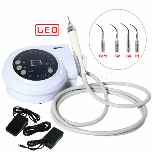 Dental Ultrasonic Piezo Scaler LED Handpiece Fit Woodpecker EMS w/ 5*Tips - Picture 3 of 12
