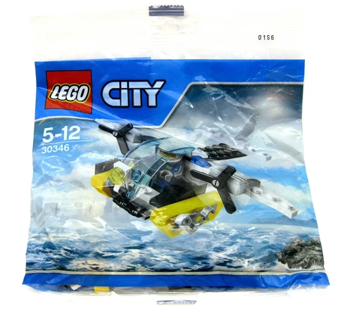 Hélicoptère LEGO City 30346 Prison
