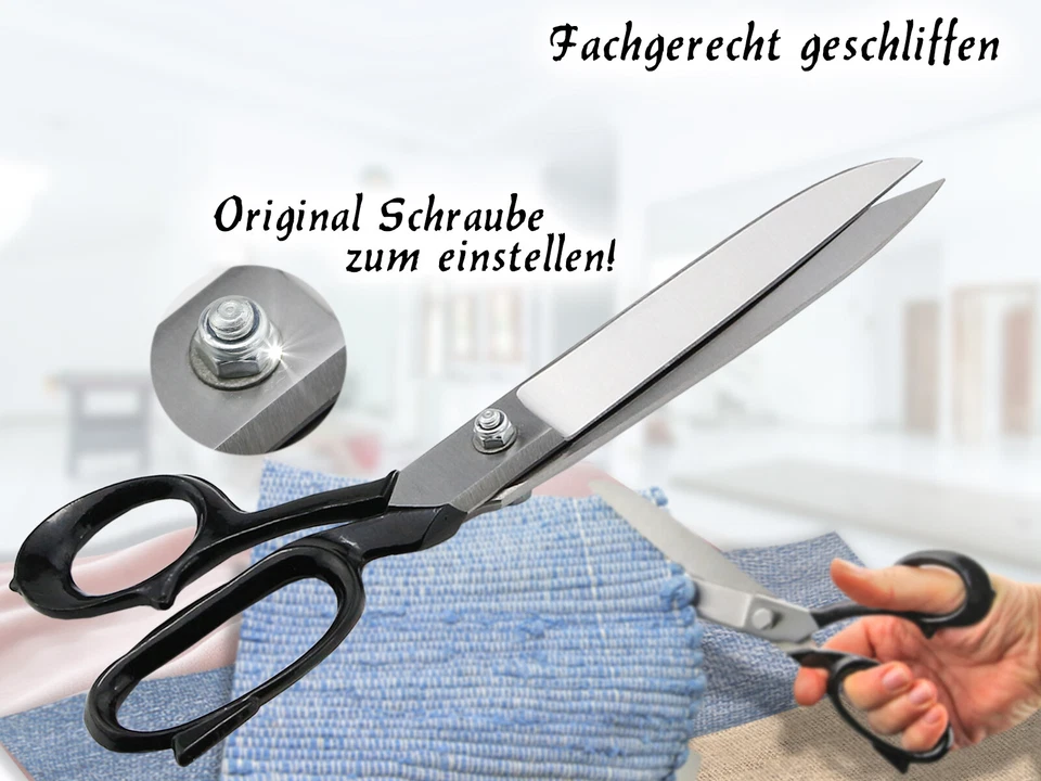 Tailor scissors Solingen professional fabric scissors textile scissors stainless made in Germany - Image 3 of 4