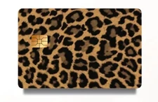 Cheetah Credit/Debit Card Cover Skin Sticker 