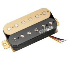Wilkinson Classic Tone Zebra Over Wound Open Humbucker Guitar Bridge Pickup