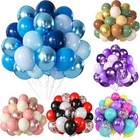 31/36/37/51/101Pcs Metallic Balloons Pearl Latex Balloon Gold Confetti Balloons