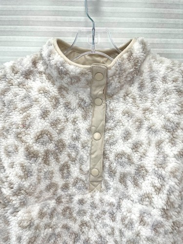 Member's Mark Girl's 1/4 Snap Cuddly Sherpa Pullover | Relaxed Fit | New - Picture 10 of 28