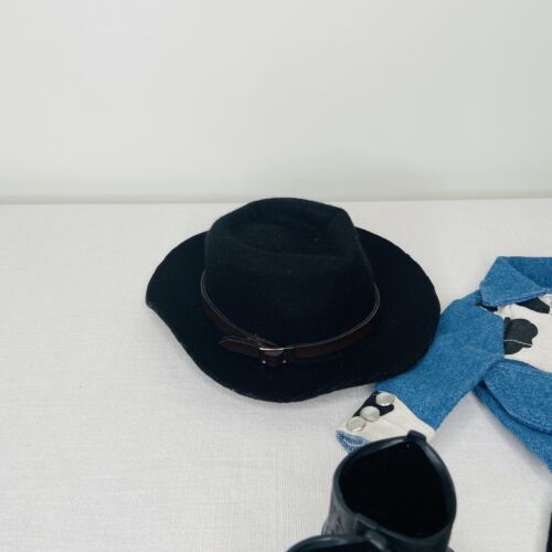 Traje Vaquero Muñeca Vintage Años 90 18" Battat Nuestra Generación Tolly Tots Friends - Imagen 3 de 7