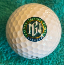VINTAGE Logo Golf Ball.." PALMER, TREVINO, PLAYER " SCARCE