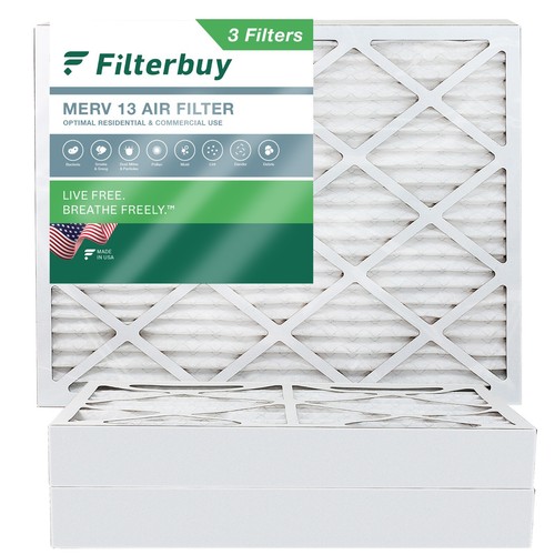 Filterbuy 14x20x4 Pleated Air Filters, Replacement for HVAC AC Furnace (MERV 13) - Picture 11 of 15