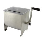 Mm-102 Meat Mixer Stainless Steel Hopper 20lbs silver