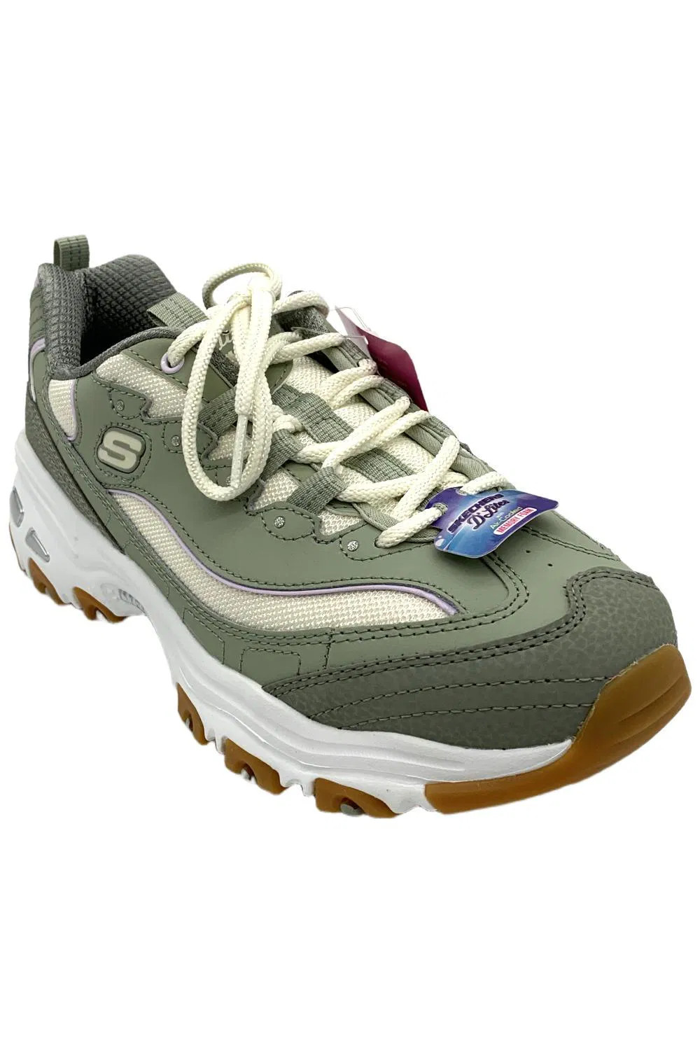 Skechers Women's D'Lites Popular Vote Sneakers Green/Multi