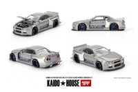 Nissan Skyline GT-R R34 Kaido Works Shinjuku V1 1:64 Mini Gt MGTKHMG143