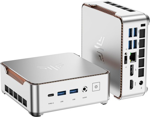 KAMRUI Pinova P2 Mini PC Ryzen 4300U 16GB 512GB SSD - Picture 1 of 5