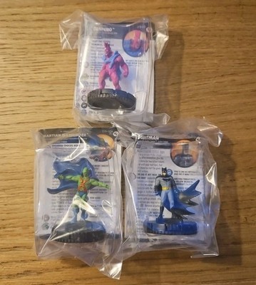 Heroclix Despero's Revenge OP Kit 3 Fig Set Batman Martian Manhunter DC Comics