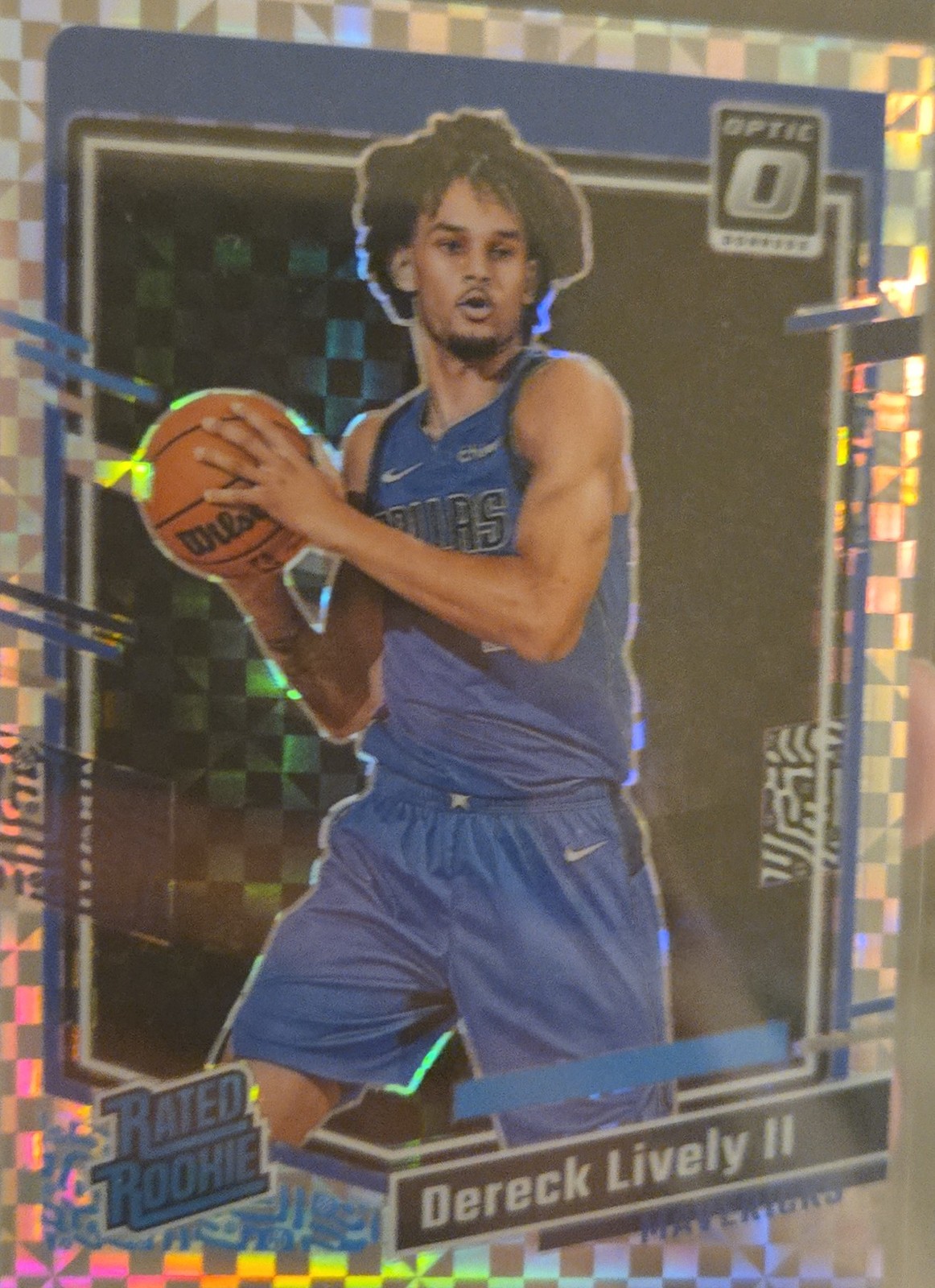 2023 Donruss Optic #245 Dereck Lively II Checkerboard