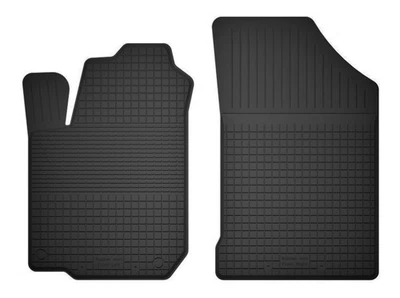 Tapis de sol avant en caoutchouc Noir pour: Citroen C3 II 2009-2016 - Photo 1/4