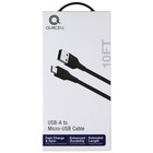 Quikcell (10 Foot) Usb-A 'À Micro USB Rapide Recharge et Synchronisation Câble -