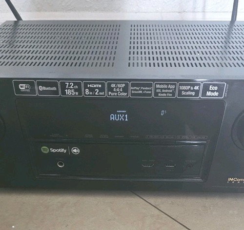 Denon AVR-X2100W 4K 7.2 Network AV Receiver Tested No Remote - Picture 5 of 24