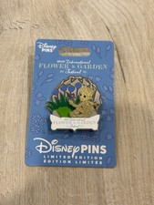 2025 EPCOT Disney Parks Flower & Garden Marvel Groot Guardians LE 4000 Pin