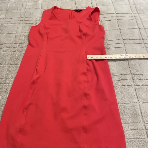 Lands End Womens Sz 16 Sleeveless Knit Sheath Dress Career Classic Capsule FLAW - Picture 20 of 24