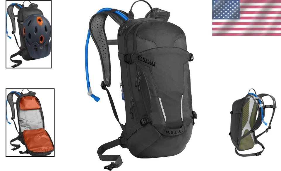 Mochila de hidratación ligera 3L con arnés ventilado para ciclismo de montaña Foto 2 de 4