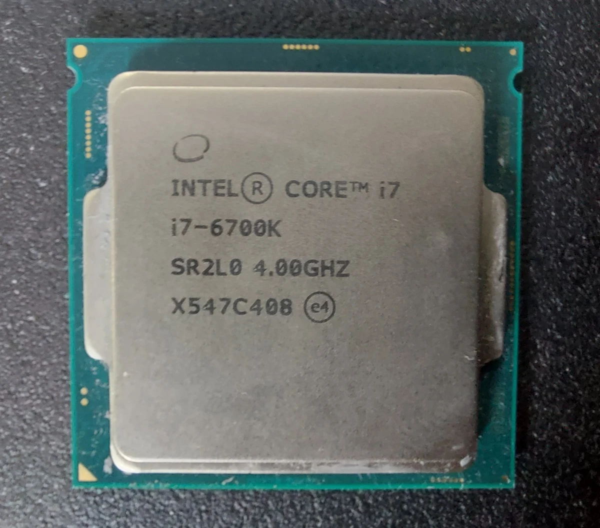 Intel Core 2 Quad Computer Processors Intel Core i7-6700K