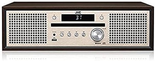 JVC NX-W30 Compact Stereo System Bluetooth Walnut Wood Cabinet CD FM USB F/S NEW - Picture 4 of 8