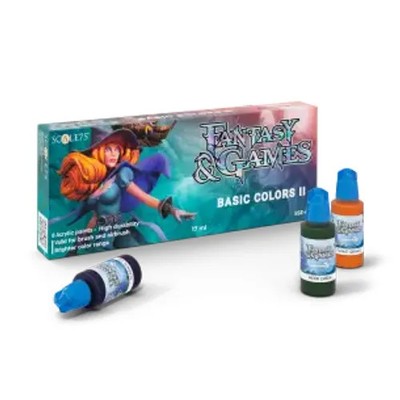 Paint Set Fantasy & Games BASIC COLORS 2 | englisch | SCALE75 PAINTS