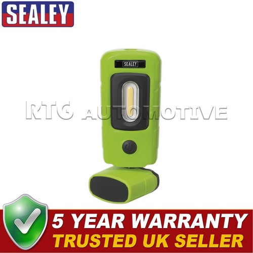 Sealey Rechargeable 360� Inspection Light 3W COB & 1W SMD LED Green LED3601G - 第 7/12 張圖片