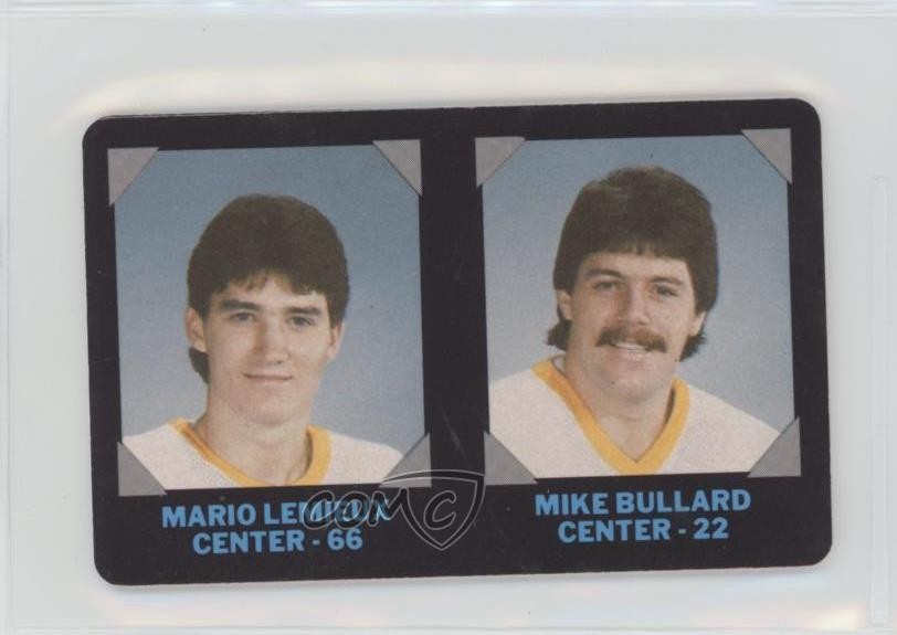 1985-86 7-Eleven NHL Collectors' Series Mario Lemieux Mike Bullard Rookie RC 5q7